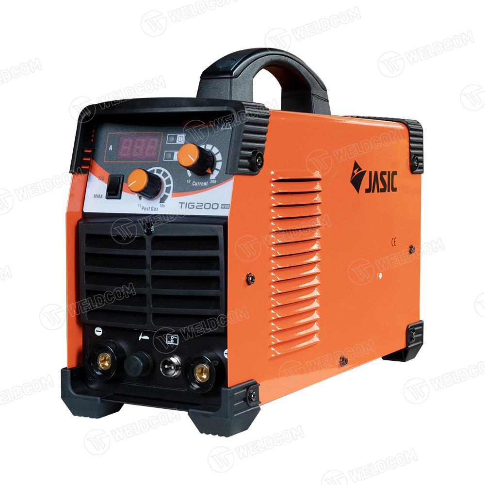 Jasic TIG200 W223, máy hàn TIG và que 200A, mẫu nhỏ gọn 7.2kg, mối hàn ngấu sâu, tiết kiệm điện năng, thích hợp hàn chi tiết mỏng và vật liệu inox