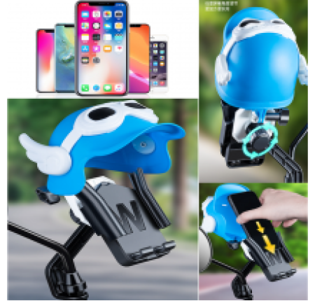 Kẹp Điện Thoại Nón Bảo Hiểm Vàng Xe Máy – Giá Đỡ An Toàn, Chống Rung, Xoay 360°, Lái Xe Rảnh Tay