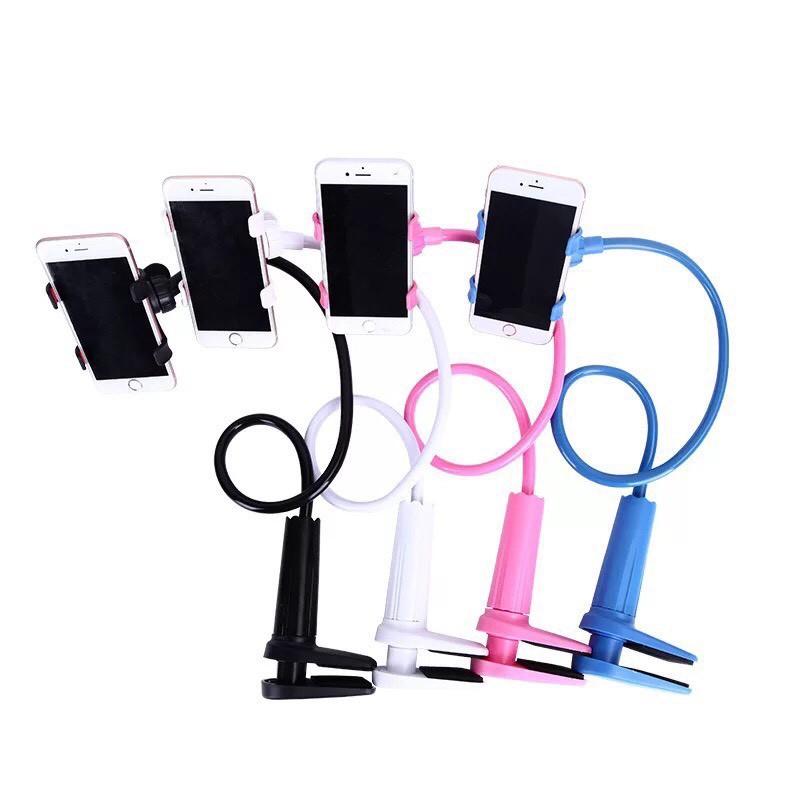 Kẹp Điện Thoại Ô Tô Dưới Kính Chiếu Hậu – Giá Đỡ Xoay 360 Độ, An Toàn Khi Lái Xe, Dễ Lắp Đặt