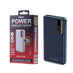 Pin Dự Phòng Remax 20000mAh, Power Bank Mini, Sạc Nhanh Đa Thiết Bị, Pin Dự Phòng Chính Hãng, Phù Hợp Du Lịch, Công Tác, Học Tập, Văn Phòng, Ngoài Trời