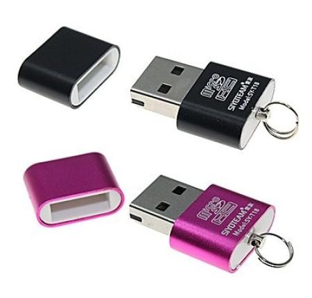 Reader SIYOTEAM T18 USB 2.0 – Đọc Thẻ MicroSD, Tốc Độ 480 Mbps, Thiết Kế Siêu Nhỏ Gọn