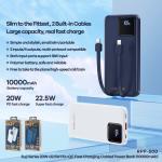 Remax RPP-500 10000mAh – Pin Dự Phòng Mini, Power Bank Chính Hãng, Sạc Nhanh, Bảo Vệ Quá Nhiệt, Chống Sốc, Tiện Lợi Mang Theo, Phù Hợp Điện Thoại, Tablet, Laptop, Du Lịch, Công Tác