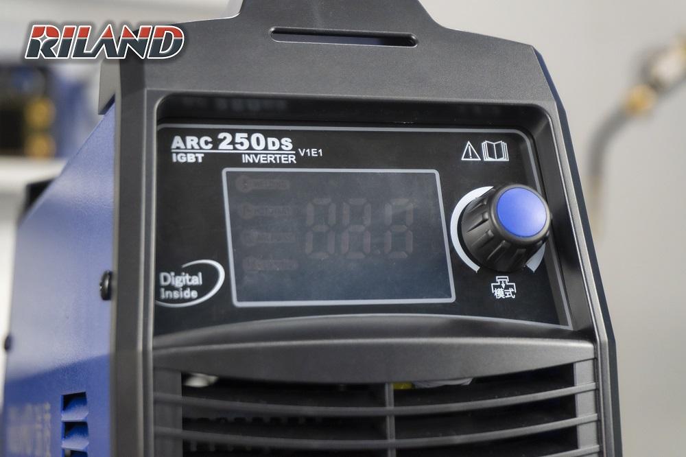 Riland ARC 250DS, máy hàn công suất lớn 250A, tiết kiệm điện, hoạt động liên tục, thích hợp xưởng cơ khí nặng