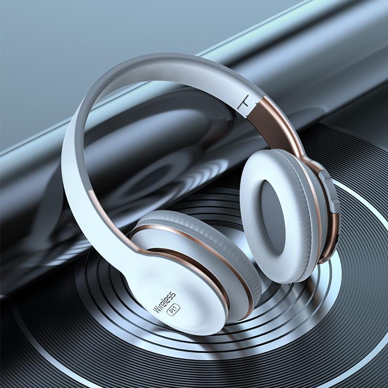 Tai nghe Bluetooth P17, âm thanh HIFI siêu trầm, chụp tai êm ái, pin khủng 12 giờ, kết nối nhanh, mic đàm thoại rõ nét
