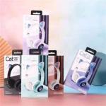 Tai nghe Bluetooth VZV 28M, Âm thanh nổi Hi-Fi, LED RGB đổi màu, pin bền 20 giờ, mic đàm thoại rõ, thiết kế chụp tai chống ồn, phù hợp học tập làm việc giải trí