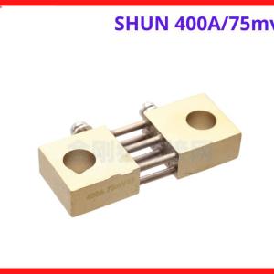 Shun 400A 75mV linh kiện sửa máy hàn chuyên dụng, giúp kiểm soát cường độ dòng điện, đo lường chính xác cho bo mạch điều khiển, vật liệu cao cấp chịu nhiệt, sản phẩm thay thế lý tưởng, vận hành ổn định bền bỉ công suất máy hàn lớn, linh kiện máy hàn.