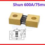 Shunt 600A 75mV điện trở đo dòng DC, linh kiện cho máy hàn, thiết bị đo kiểm, độ chính xác ổn định, chịu quá tải cao, tản nhiệt tốt, vật liệu bền bỉ, giải pháp tối ưu cho kỹ thuật điện và máy hàn, linh kiện máy hàn.
