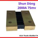 Cục shunt đo dòng máy hàn cấu hình f2 2000a 75mv, linh kiện bo mạch máy hàn chống sụt áp đoản mạch, thanh điện trở đo dòng hồi tiếp bảo vệ hệ thống igbt mosfet công nghiệp, linh kiện máy hàn