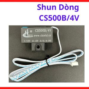 Cảm biến dòng cs500b chính hãng thiết kế khối đồng bắt vít chắc chắn, shun dòng cs500b/4v kết nối cáp dòng hàn tải nặng, cục shunt đo dòng máy hàn hạn chế phóng điện, linh kiện bo mạch máy hàn mig nbc