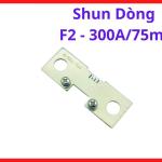 Điện trở shunt 300a dòng f2 75mv phụ tùng sửa chữa máy hàn điện tử, thiết bị đo dòng ampe máy hàn mig plasma chuyên dụng, cục shunt đo dòng máy hàn bằng hợp kim đồng chịu nhiệt độ cao cực tốt
