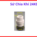 Sứ Chia Khí MIG 24KD Bộ 10 Cái, Phụ Kiện Mỏ Hàn CO2 200–250A, Linh Kiện Máy Hàn MIG, Phân Phối Khí Đều, Giảm Bắn Tóe, Ổn Định Hồ Quang, Dùng Cho Súng Hàn MIG 24KD