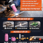 SỨ HÀN TIG CHỌN SIZE NÀO ĐÚNG? HƯỚNG DẪN THỰC TẾ TỪ THỢ HÀN