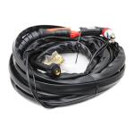 Súng cắt Plasma Black Wolf P80 10m model P50C-028108, mỏ cắt Plasma P80 dây dài 10 mét, cổ thẳng, phụ kiện máy cắt Plasma dùng thay thế, phù hợp xưởng cơ khí, gia công kim loại và sửa chữa máy cắt