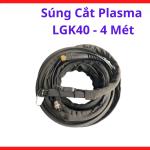 Súng Cắt Plasma 40A LGK40 4 Mét, Phụ Kiện Máy Cắt Plasma Cho Máy CUT40 CT416, Dây Mềm Chống Rối, Khả Năng Cắt Ổn Định, Phù Hợp Thợ Hàn Cơ Khí Dân Dụng, Gia Công Kim Loại, Xưởng Sản Xuất Và Sửa Chữa Công Nghiệp, Kho Linh Kiện Máy Hàn.