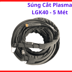 Súng Cắt Plasma LGK40 5 Mét, Tay Cắt Plasma Dùng Cho Máy Cắt Plasma Mini Và Plasma Inverter, Hỗ Trợ Cắt Sắt, Thép, Inox Chính Xác Hơn Trong Gia Công Cơ Khí Và Thi Công Kim Loại, Kho Linh Kiện Máy Hàn.