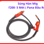 Súng Hàn MIG T200 5 Mét Pana Đầu Rời, Mỏ Hàn MIG 200A Chuẩn Pana Cho Máy Hàn MIG Công Nghiệp, Dây Dài Linh Hoạt, Hỗ Trợ Hàn Liên Tục, Phù Hợp Gia Công Cơ Khí Xưởng Sắt Inox Và Công Trình Dân Dụng