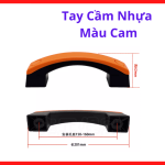 Tay Cầm Nhựa Màu Cam Dùng Cho Máy Hàn, Tay Xách Máy Hàn Điện Tử, Phụ Kiện Gắn Vỏ Máy Hàn Inverter, Linh Kiện Thay Thế Thiết Bị Điện Công Nghiệp Và DIY