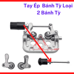 Tay Ép Bánh Tỳ Máy Hàn MIG 2 Bánh Tỳ, Linh Kiện Đầu Cấp Dây Hàn Giúp Dây Hàn Chạy Đều Và Hạn Chế Trượt Dây