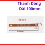 Thanh Đồng 100mm, Busbar Đồng Máy Hàn Điện Tử, Thanh Dẫn Điện Công Suất, Phụ Kiện Kết Nối Điện Dòng Lớn, Linh Kiện Máy Hàn Inverter, Dùng Cho Sửa Chữa Và Lắp Ráp Thiết Bị Điện