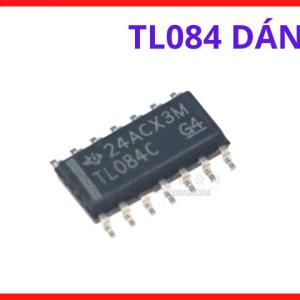 IC TL084 dán chân mỏng ôm khít chip xử lý công suất lớn, vi mạch tích hợp quản lý năng lượng điều tiết dòng mồi ổn định d dứt khoát, linh kiện máy hàn điện tử inverter tốt mới chính hãng, linh kiện máy hàn.