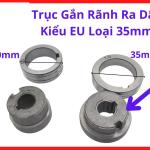 Trục Gắn Rãnh Ra Dây Kiểu EU Loại 35mm, Linh Kiện Cấp Dây Máy Hàn MIG, Trục Gắn Rulo Dẫn Dây Hàn Công Nghiệp Chuyên Dụng Cho Xưởng Cơ Khí, Gia Công Thép Và Hệ Thống Hàn CO2 Liên Tục, kho linh kiện máy hàn.