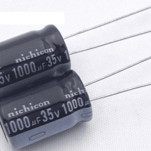 Tụ Điện Phân 1000uF 35VDC Chất Lượng Cao, ứng dụng trong nguồn công nghiệp và thiết bị điện tử dân dụng, linh kiện máy hàn.