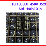 Tụ lọc nguồn 1000UF 450V thân lớn 35x60mm dành cho máy hàn MIG TIG Plasma và biến tần công nghiệp, linh kiện máy hàn.
