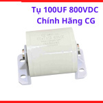 Tụ Máy Hàn Inverter 100uF 800VDC CG, giải pháp ổn định điện áp DC bus và giảm dao động điện áp trong mạch công suất, linh kiện máy hàn.