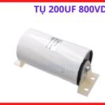 Tụ lọc DC 200UF 800VDC sử dụng trong máy hàn, máy plasma và bộ nguồn cao áp yêu cầu độ ổn định điện áp lớn, linh kiện máy hàn.