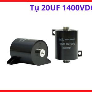 Tụ điện 20UF 1400VDC, linh kiện máy hàn, mạch nguồn công suất, độ ổn định cao, tuổi thọ dài, phù hợp kỹ sư điện tử, sản phẩm chính hãng, giá hợp lý, dễ sử dụng, ứng dụng đa dạng, linh kiện máy hàn.