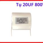 Capacitor 20uF 800V tụ công suất lớn cho máy hàn và inverter, thiết kế chịu tải cao, giảm nhiễu điện, tối ưu hiệu suất hệ thống điện công nghiệp và dân dụng, linh kiện máy hàn.