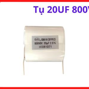 Capacitor 20uF 800V tụ công suất lớn cho máy hàn và inverter, thiết kế chịu tải cao, giảm nhiễu điện, tối ưu hiệu suất hệ thống điện công nghiệp và dân dụng, linh kiện máy hàn.