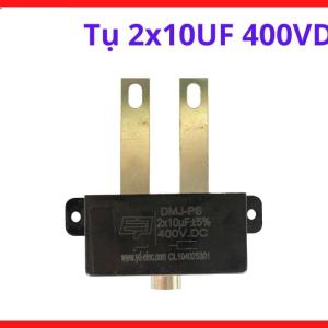 Tụ 2x10UF 400VDC, Tụ Công Suất Cao Dùng Trong Máy Hàn, Biến Tần Và Thiết Bị Điện Tử Công Suất, linh kiện máy hàn.
