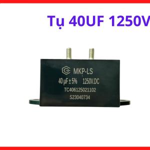 Tụ 40uF 1250V DC Link Capacitor, ứng dụng trong bộ nghịch lưu IGBT, UPS và biến tần công suất lớn, linh kiện máy hàn.