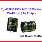 Tụ Điện 470uF 450V 35x40mm Mới 100%, Tụ Lọc Nguồn Cao Áp Cho Máy Hàn Inverter, Nguồn Xung, Bộ Chỉnh Lưu, Tụ Thấp ESR, Tụ Nhôm Điện Phân Chịu Nhiệt, Phụ Kiện Điện Tử Công Suất, Linh Kiện Sửa Chữa Thiết Bị Công Nghiệp Bền Bỉ Ổn Định