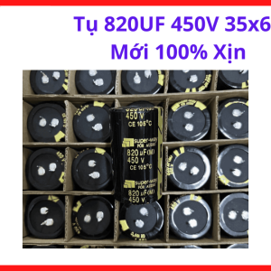 Tụ Điện Cao Áp 820uF 450V Mới 100% Xịn, Linh Kiện Máy Hàn Điện Tử, Tụ Nguồn Xung Và Thiết Bị Công Nghiệp Công Suất Cao, linh kiện máy hàn.