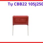 Tụ Polypropylene CBB22 105J250V Chuyên Dùng Cho Nguồn Xung Và Máy Hàn Inverter, linh kiện máy hàn.