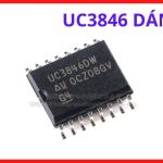 IC chuyển mạch đa kênh PWM UC3846 dán chân rết SOP16 nhỏ gọn tiện lợi bảo trì lắp ráp độ bền lớn, linh kiện silicon thay thế khối mạch tạo sóng răng cưa máy hàn biến tần công suất lớn giá tốt
