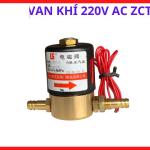 Van Khí 220VAC ZCT-5, Van Điện Từ Máy Hàn MIG CO2 Công Nghiệp, Solenoid Valve AC220V Điều Khiển Khí Argon CO2 Tự Động, Van Khí Thường Đóng, Linh Kiện Máy Hàn, Độ Kín Khí Cao, Dùng Cho Hệ Thống Hàn Công Nghiệp