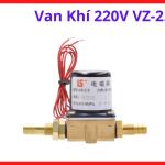 Van Khí 220V VZ-2.5, Van Điện Từ Máy Hàn MIG CO2 Kiểu Pana, Solenoid Valve AC220V Điều Khiển Khí Argon CO2 Tự Động, Van Khí Thường Đóng, Linh Kiện Máy Hàn Công Nghiệp, Thân Đồng Chịu Áp, Độ Kín Khí Cao