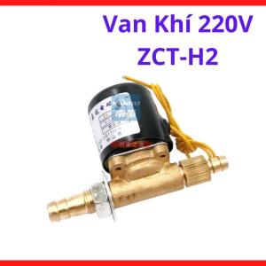 Van Khí CO2 ZCT-H2 220V, Van Điện Từ Máy Hàn MIG, Điều Khiển Khí Nhanh, Giảm Thất Thoát Khí Bảo Vệ, Phù Hợp Hàn Liên Tục Trong Xưởng Cơ Khí, linh kiện máy hàn.