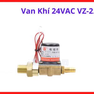 Van Điện Từ Khí Nén 24VAC VZ-2.5, Van Khí Máy Hàn Công Nghiệp, Điều Khiển Khí Argon CO2, Ren 14mm, Đầu Khí 8mm, Lắp Đặt Nhanh Và Hoạt Động Ổn Định, linh kiện máy hàn.