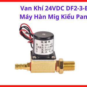 Van Khí 24VDC DF2-3-B Máy Hàn MIG Kiểu Pana, Van Điện Từ Khí CO2 Argon DC24V, Solenoid Valve 2 Cửa 2 Vị Trí, Linh Kiện Bộ Cấp Dây Hàn, Phụ Tùng Súng Hàn Pana, Điều Khiển Khí Tự Động Cho Máy Hàn MIG MAG