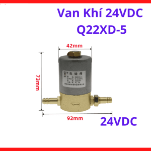 Van Khí 24VDC Q22XD-5 Máy Hàn MIG, Van Solenoid Khí CO2 Argon, Thân Đồng Chống Ăn Mòn, Hoạt Động Ổn Định, Tuổi Thọ Cao, Thay Thế Nhanh Cho Bộ Cấp Dây Hàn Công Nghiệp, linh kiện máy hàn.