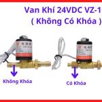 Van Điện Từ Khí Nén VZ-1.5 DC24V Có Khóa, Van Khí CO2 Argon Máy Hàn, Điều Khiển Khí Tự Động Kết Hợp Khóa Cơ, Hoạt Động Ổn Định, Thích Hợp Xưởng Cơ Khí Và Bảo Trì Máy Hàn, linh kiện máy hàn.