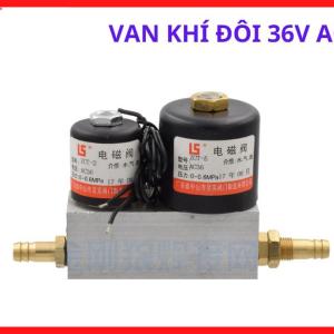 Van Khí Đôi AC36V Công Nghiệp, Double Solenoid Valve 36V AC, Điều Khiển Khí Nén Chính Xác, Thân Van Bền Bỉ, Ổn Định Áp Lực, linh kiện máy hàn.