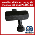 Van tiết lưu khí nén máy cắt ống 275 315 350, van điều chỉnh lưu lượng khí dùng kiểm soát tốc độ cơ cấu chấp hành, hỗ trợ căn chỉnh chuyển động trong hệ thống khí nén và thay thế phụ kiện khi bảo dưỡng máy cắt ống kim loạ